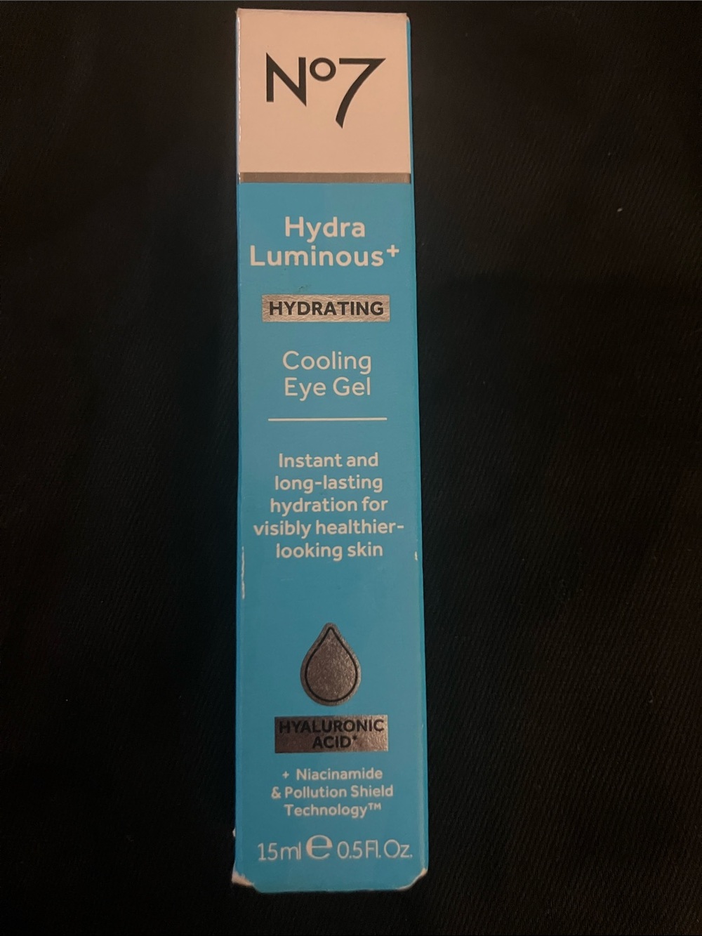 No7 Hydra Luminous+ Cooling Eye Gel — Hydrating New in Box - Picture 7 of 7